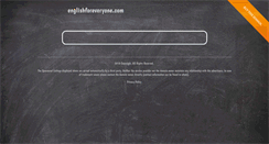 Desktop Screenshot of englishforeveryone.com
